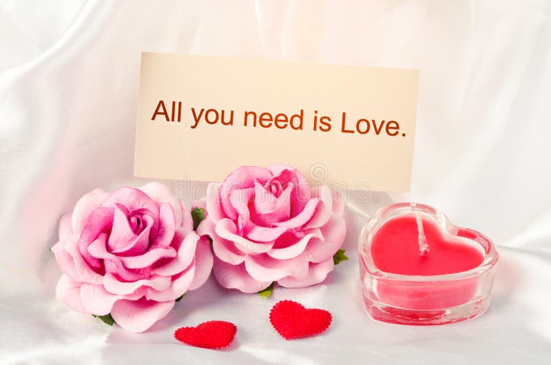 Alle, die Sie benötigen, ist Liebe lizenzfreies stockbild Alle, die Sie benötigen, ist Liebe lizenzfreies stockbild