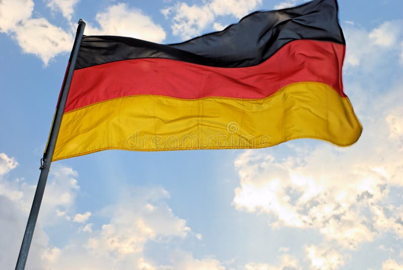 Allemand d'indicateur photo stock Allemand d'indicateur photo stock