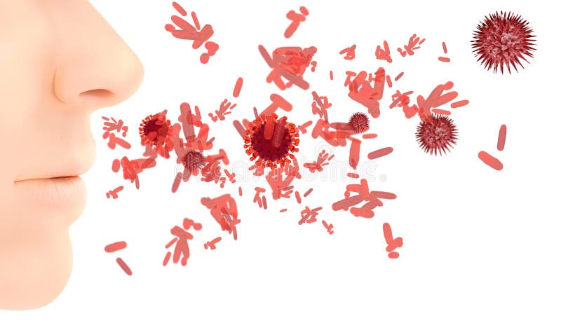 Allergie de pollen/infection de grippe fièvre de foin photo stock Allergie de pollen/infection de grippe fièvre de foin photo stock