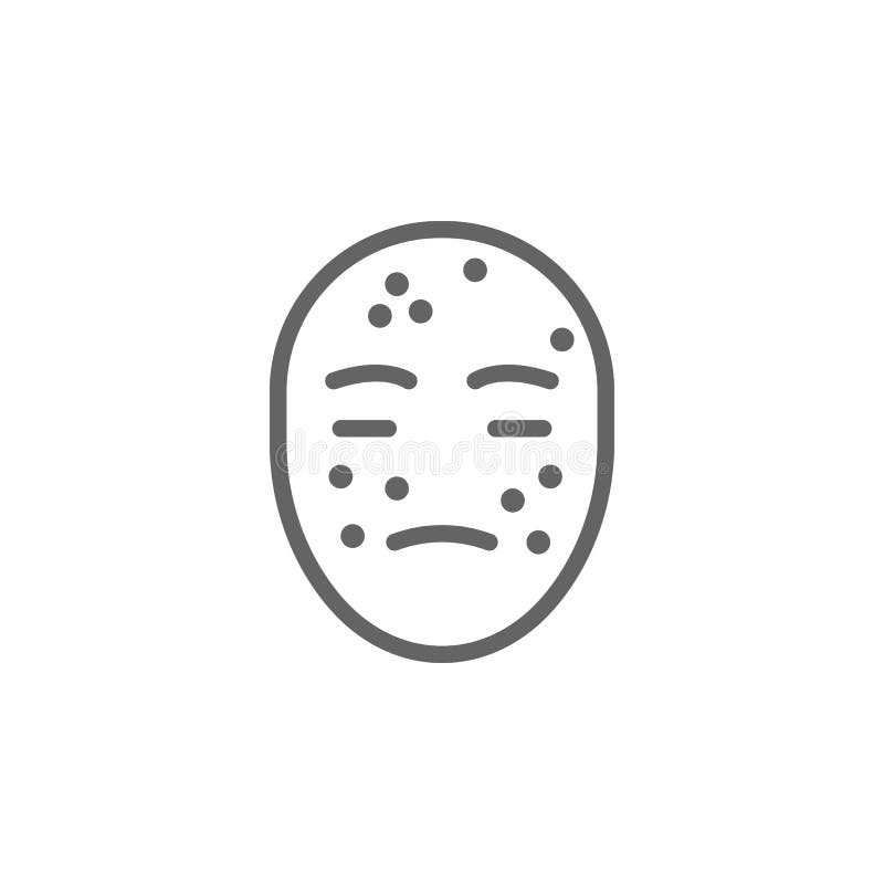Allergie, gezichtspictogram Element van het pictogram van de huidzorg Dun lijnpictogram voor websiteontwerp en ontwikkeling, app royalty-vrije illustratie Allergie, gezichtspictogram Element van het pictogram van de huidzorg Dun lijnpictogram voor websiteontwerp en ontwikkeling, app royalty-vrije illustratie