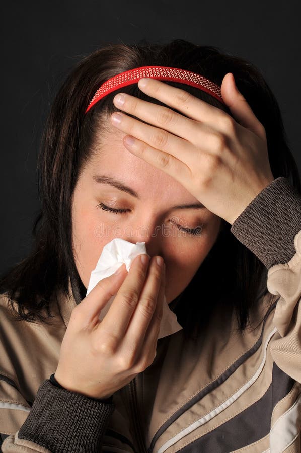 Allergies cold flu stock photo. Image of congestion, germs 11093978