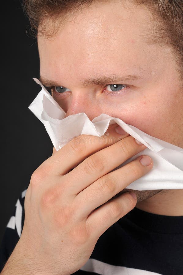 Allergies cold flu stock photo. Image of health, adult 11094074