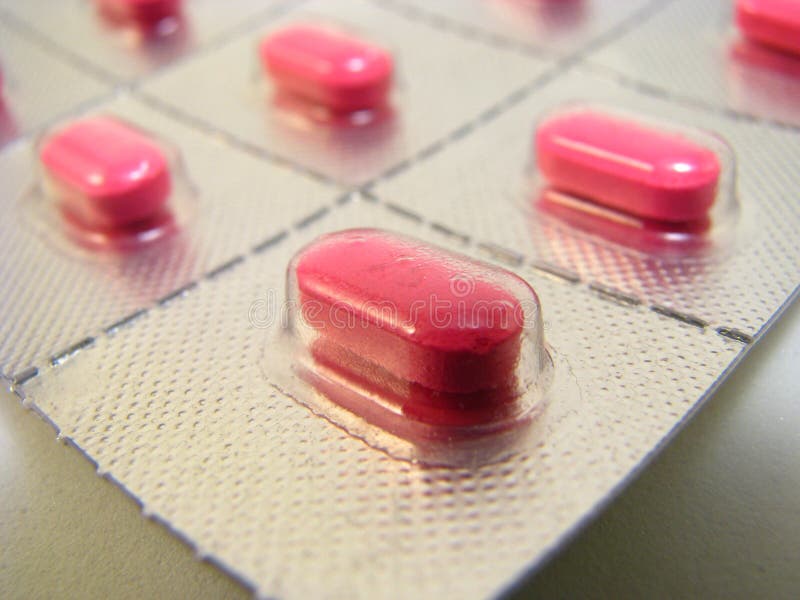 Allergy Pills stock photo. Image of pink, plastic, medicine 6526722