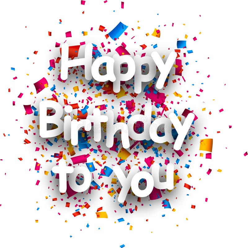 Alles Gute zum Geburtstag Karte vektor abbildung Alles Gute zum Geburtstag Karte vektor abbildung