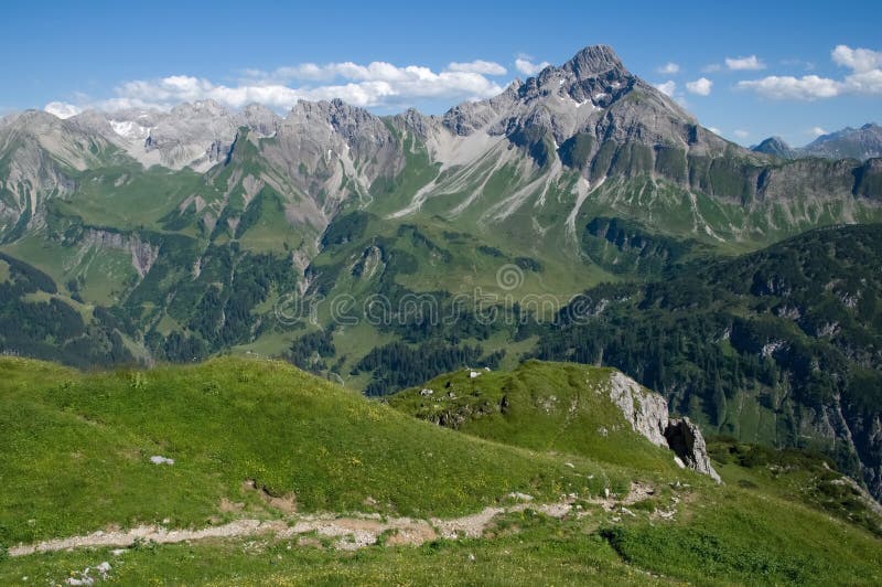 Allgauer Alpen , Germany