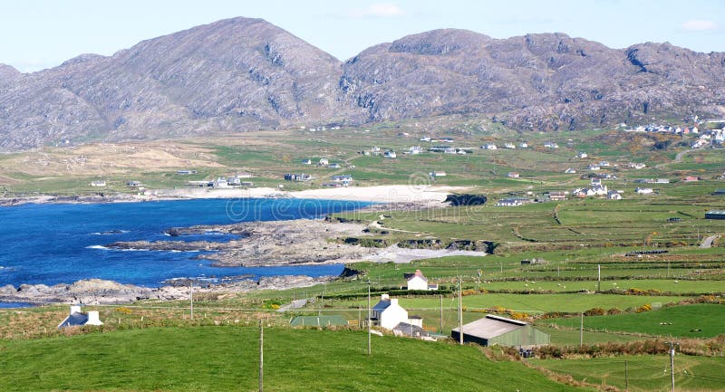 Close up - Allihies & Ballydonegan Bay, Beara Peninisula County Cork Ireland.