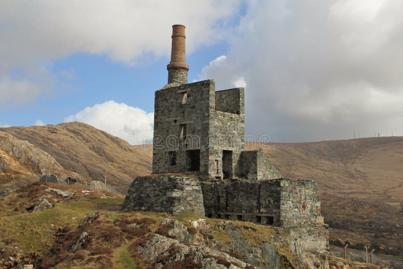 Allihies copper mine engine house Ireland