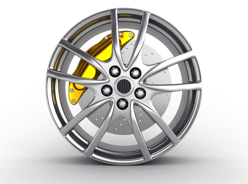 Alloy Wheels For Sports Car Stock Image Image 16493971