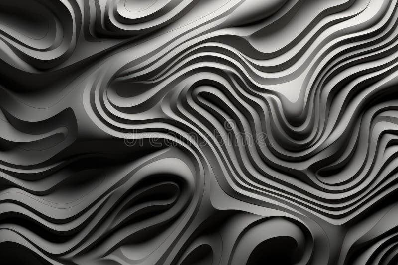 Alluring visual symphony unfolds in abstract composition, showcasing intricate pattern texture dance. Dynamic shapes vibrant colors create mesmerizing backdrop that adds touch of modern elegance AI generated