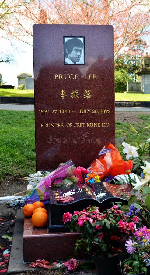 Allvarlig plats av Bruce Lee arkivbild Allvarlig plats av Bruce Lee arkivbild