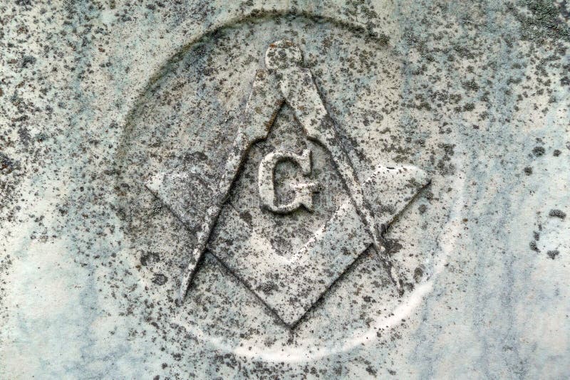 Background image of masonic symbol detail on nineteenth century gravestone. Background image of masonic symbol detail on nineteenth century gravestone