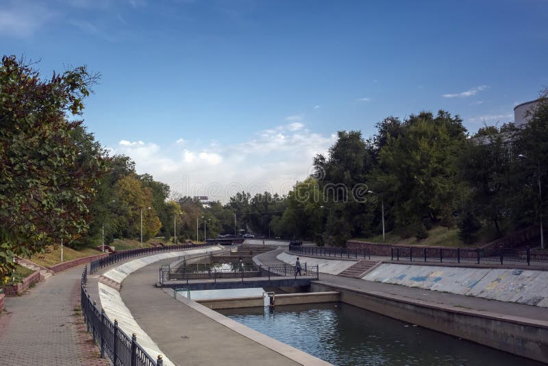 Almaty city stock photography