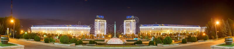 Almaty, Kazakhstan - August 29, 2016: Kazakhstan`s Independence royalty free stock photos Almaty, Kazakhstan - August 29, 2016: Kazakhstan`s Independence royalty free stock photos