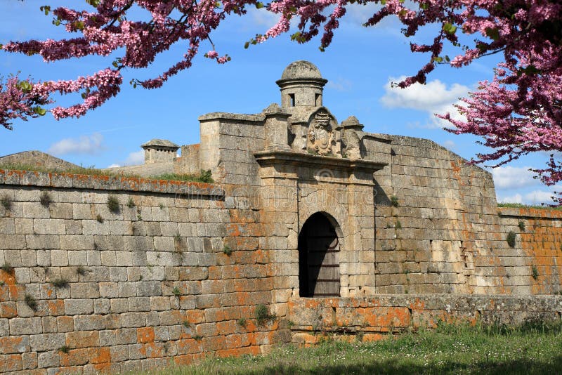 Almeida historical village, Portugal. royalty free stock images Almeida historical village, Portugal. royalty free stock images