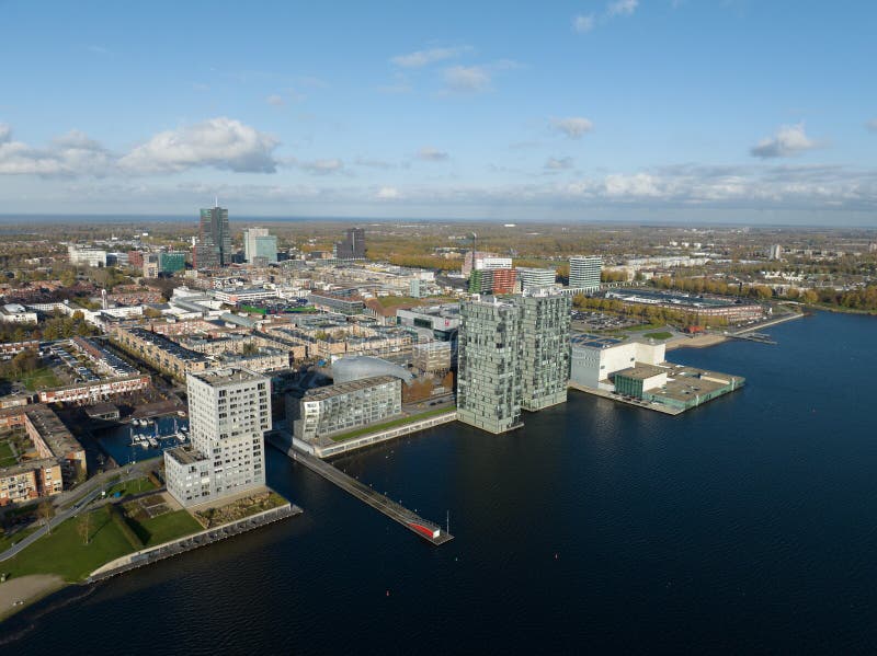 Kerk In Almere Stad Almere Medium Large Dutch City in Province of Flevoland, the