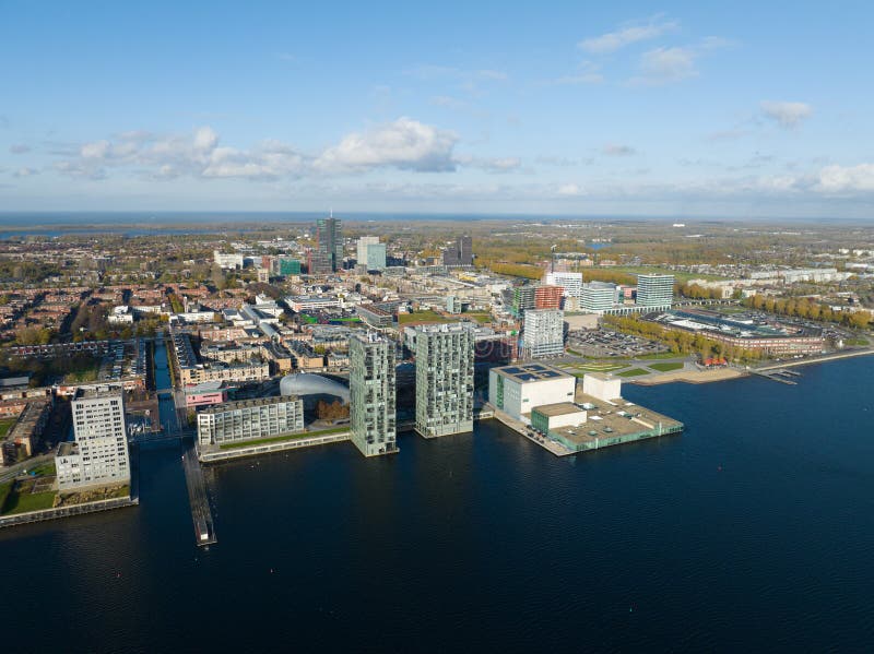 Kerk In Almere Stad Almere Medium Large Dutch City in Province of Flevoland, the