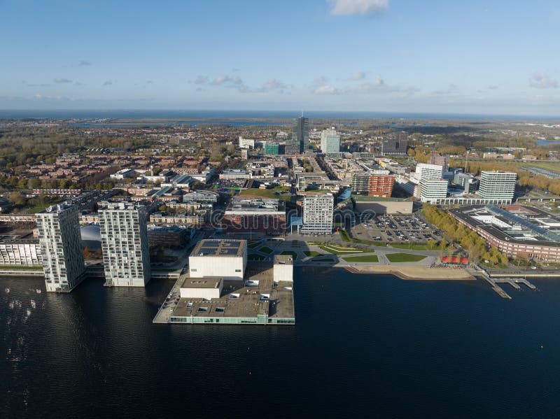 Kerk In Almere Stad Almere Medium Large Dutch City in Province of Flevoland, the