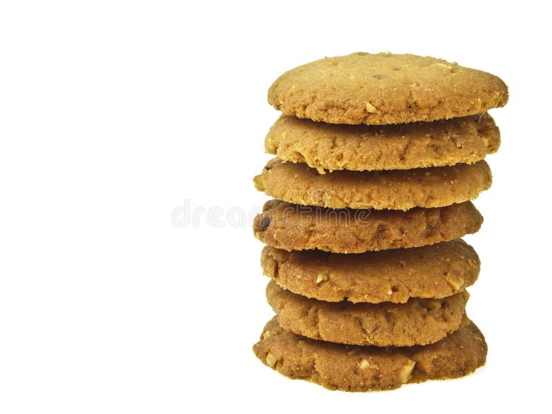 Almond cookie stack