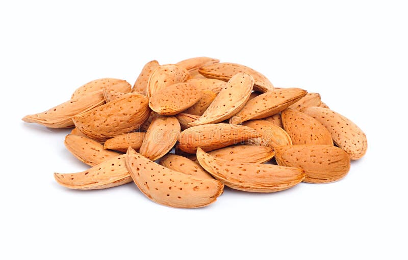 Almond stones stock photo. Image of nuts, toasted, nutritional 21689348
