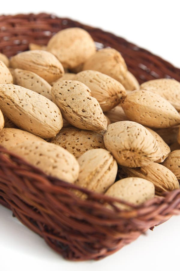 Almonds royalty free stock photos