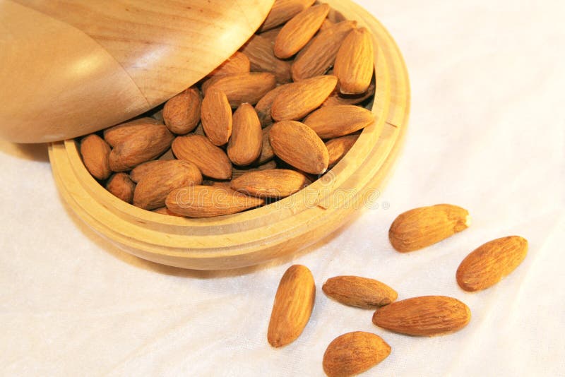Almonds stock photos