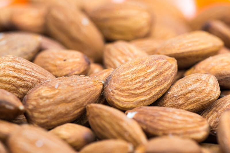 Almonds closeup macro photo royalty free stock photography Almonds closeup macro photo royalty free stock photography