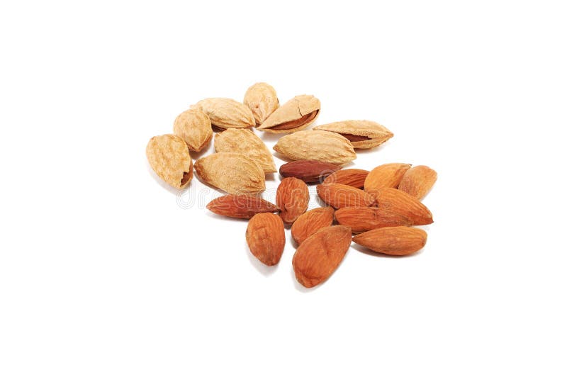 Almonds grain stock photo. Image of snack, naturally 16990772