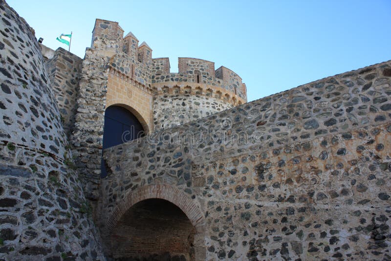 Almuñecar Castle Entrance ( Granada , Spain )