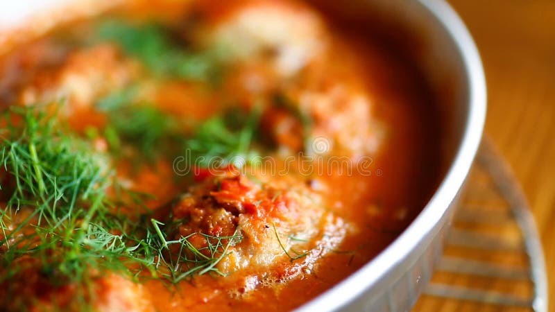 Almôndegas com molho de tomate filme