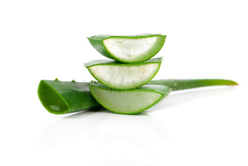 Aloe vera fresh leaf royalty free stock photo Aloe vera fresh leaf royalty free stock photo