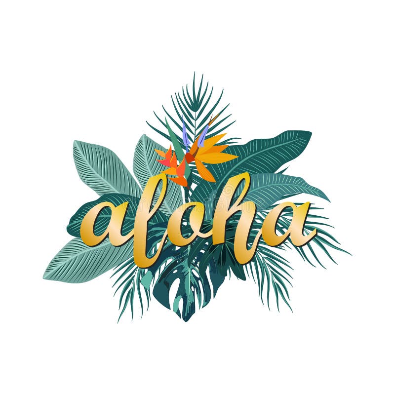 Aloha Hawaii. Best Creative Vector Design for Poster, Flyer ...