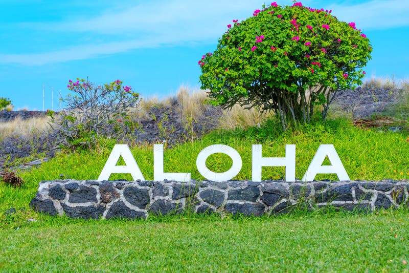 Honolulu, Hawaii - December 30, 2022: Aloha sign at the Hilton Hawaiian  Village Stock Photo - Alamy