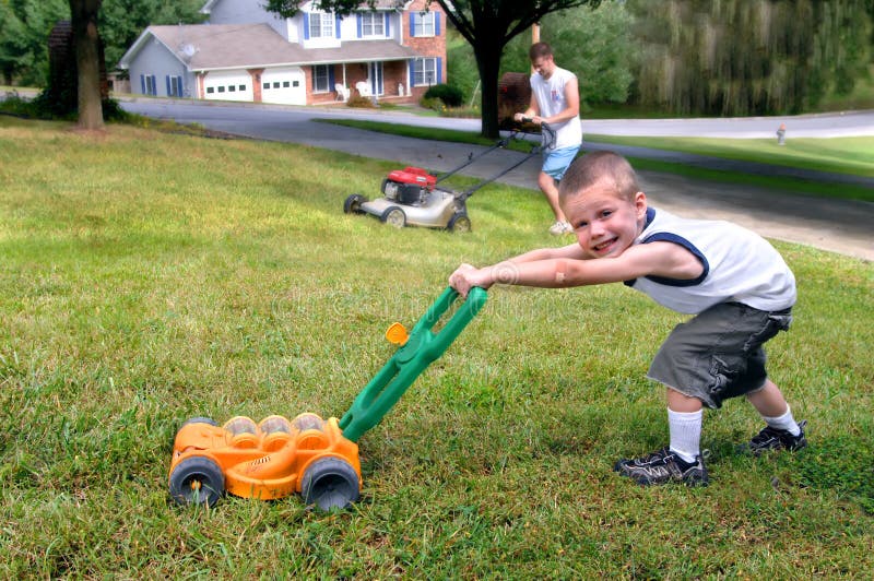 Alongside my Dad stock photos