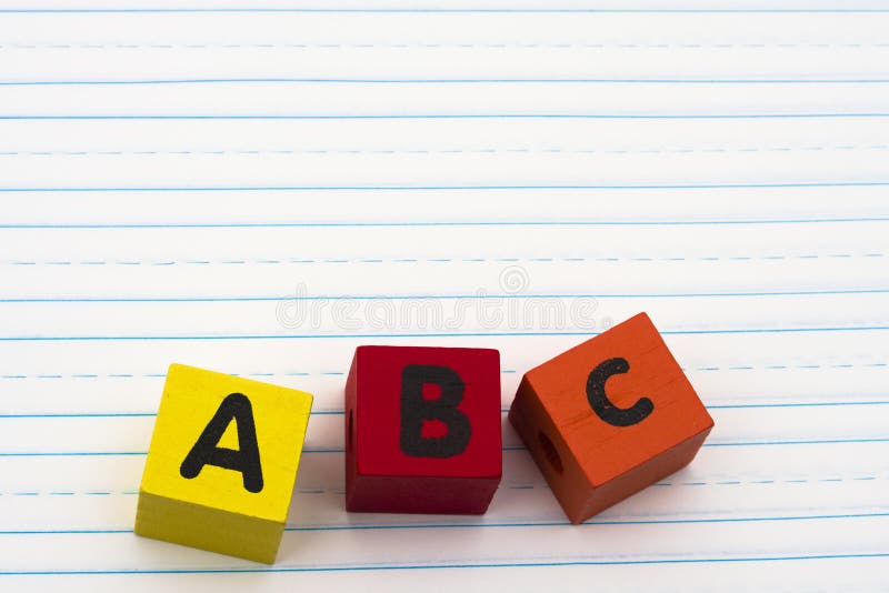 Alphabet stock images