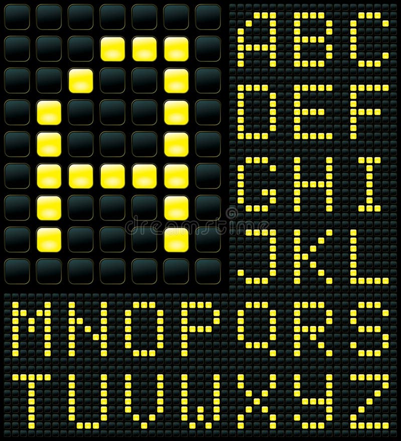 Alphabet stock illustration