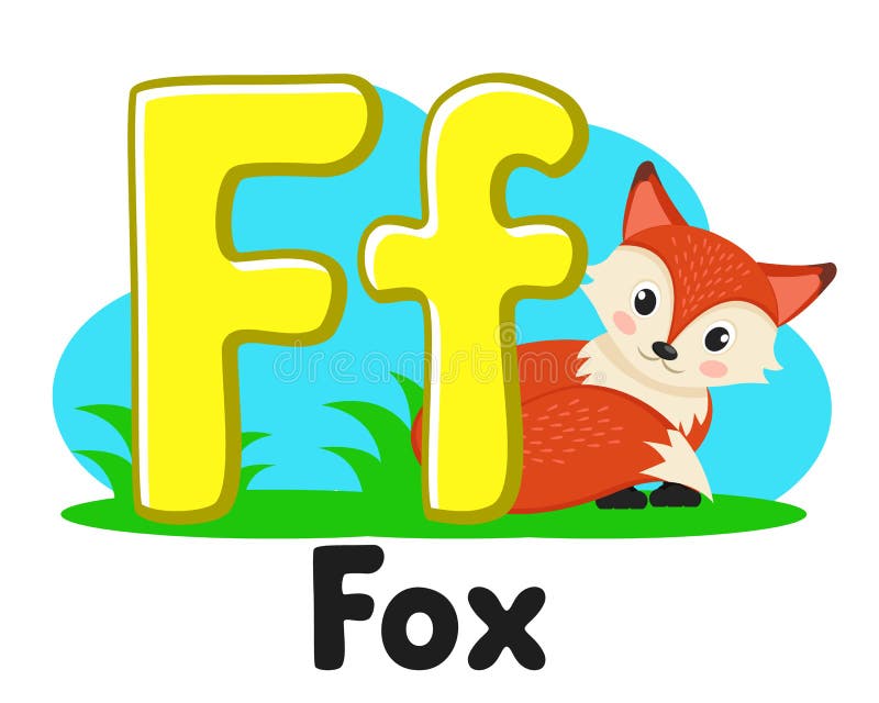 Fluffy alphabet  stock vector Illustration of vector 