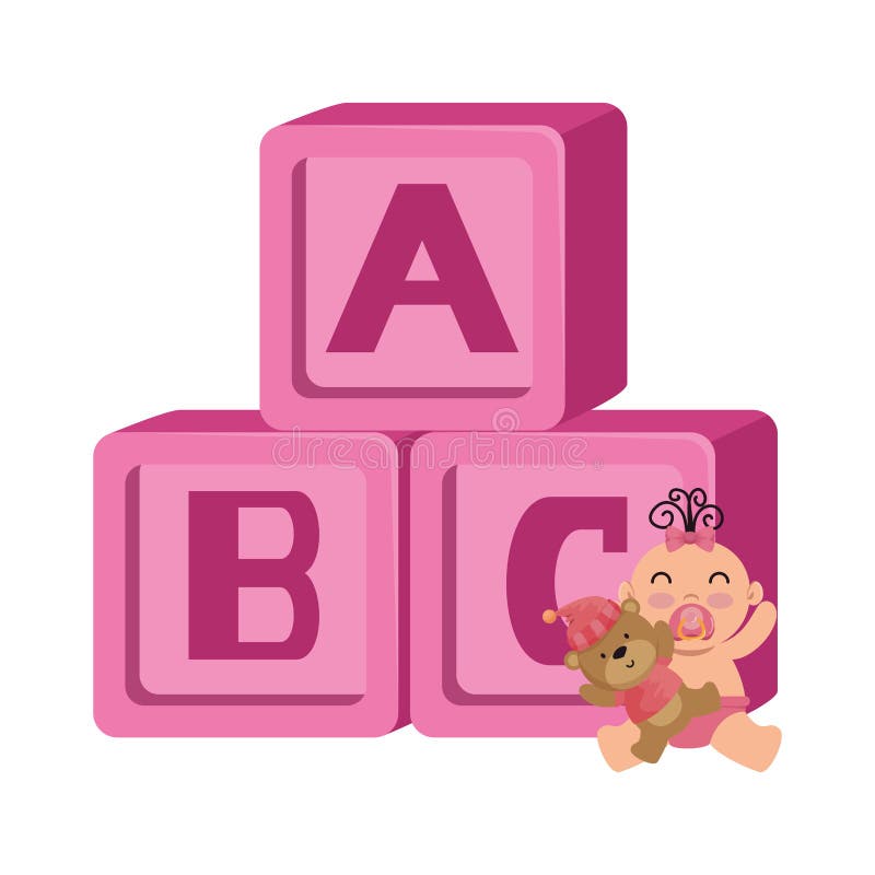 Teddy Bear Alphabet Blocks Stock Illustrations – 647 Teddy Bear ...
