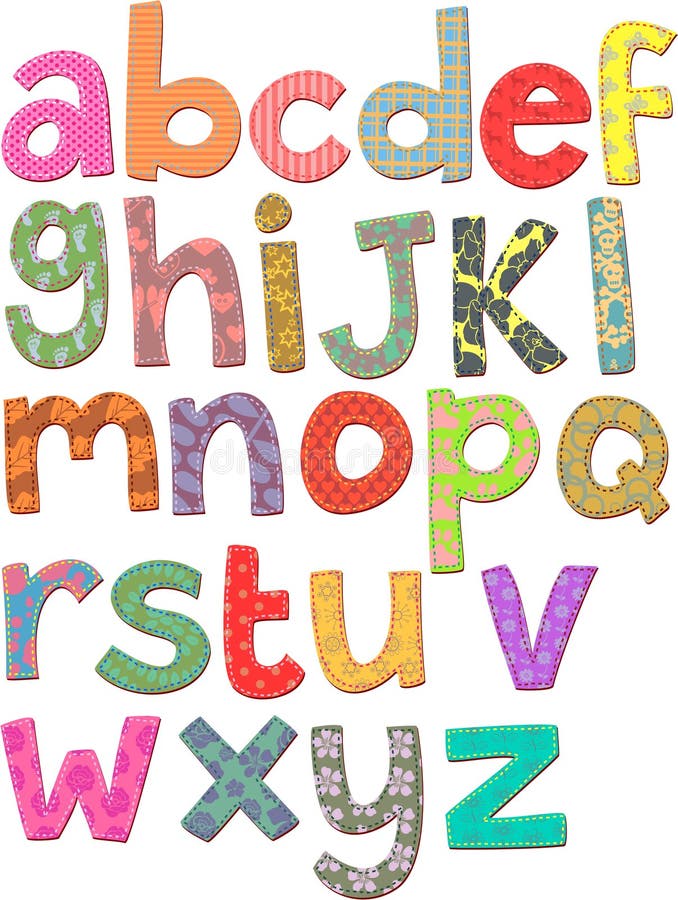 Alphabet Clip Art stock illustration. Illustration of graphic - 51065007
