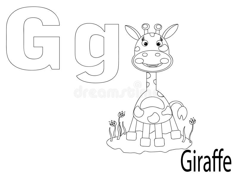 Coloring Alphabet for Kids,G,giraffe. Coloring Alphabet for Kids,G,giraffe.