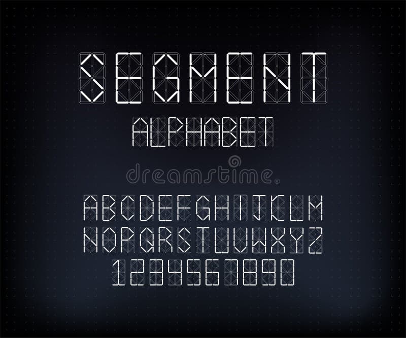 segment light font segment light font