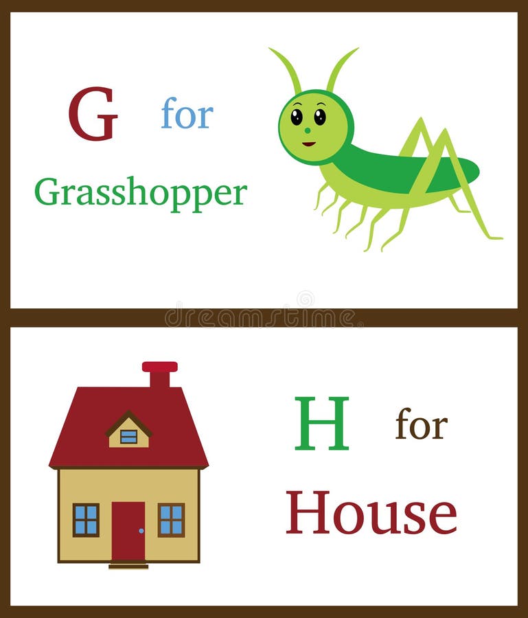 Alphabet G und H
