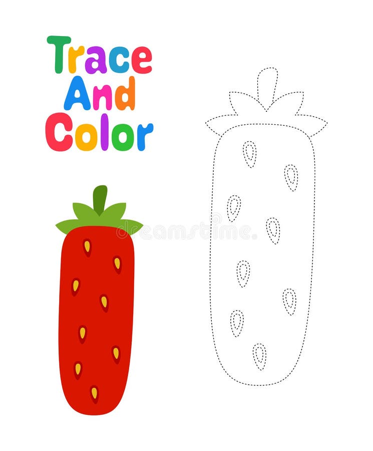 Alphabet I tracing worksheet for kids royalty free illustration