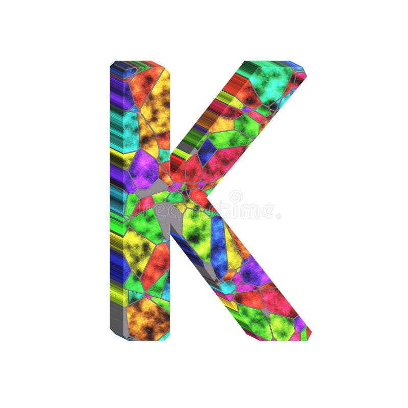 Stained Glass Letters Stock Illustrations – 155 Stained Glass Letters ...