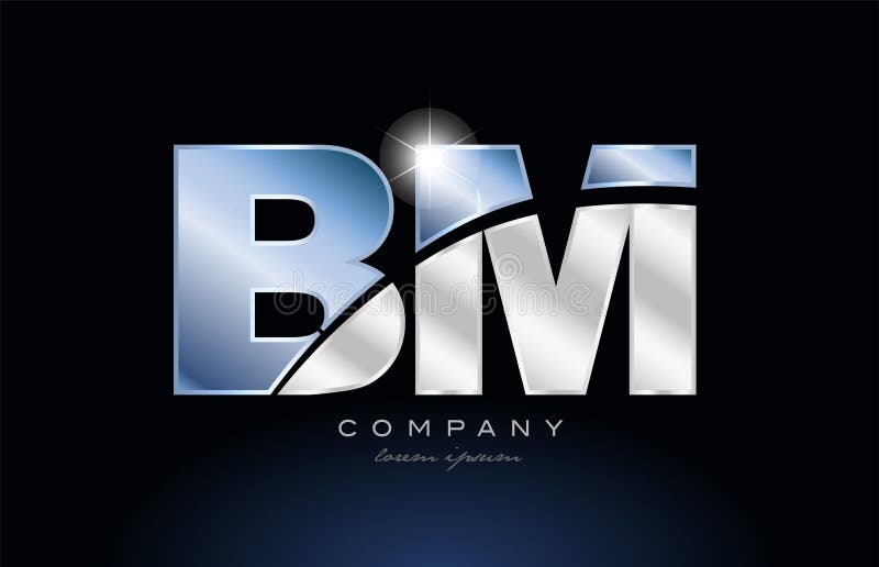 Bm Logo Design Stock Illustrations – 1,446 Bm Logo Design Stock