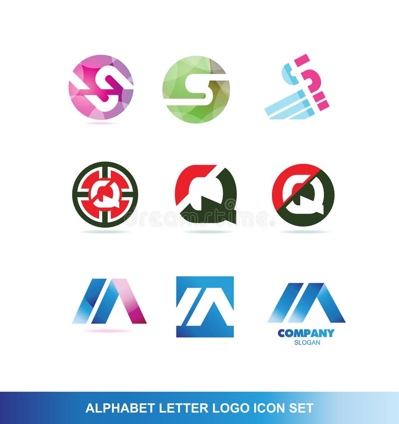 l v alphabet letter logo pink purple line icon template vector Stock Vector