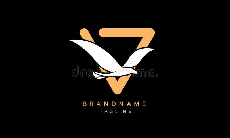 Premium Vector  Letter v or lv monogram logo with business card