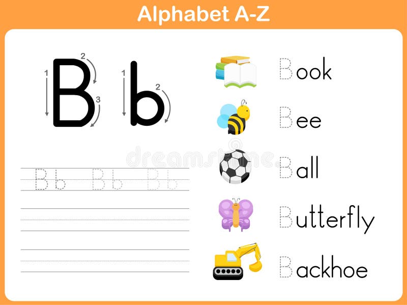 Alphabet-Spurarbeitsblatt lizenzfreie abbildung Alphabet-Spurarbeitsblatt lizenzfreie abbildung