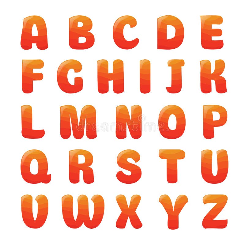 Alphabet with strawberry juice waves. Juice splash logo vectors