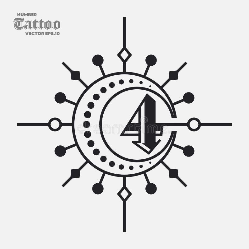 Lion circle tribal tattoo art. Stock Vector by ©slena 14204575