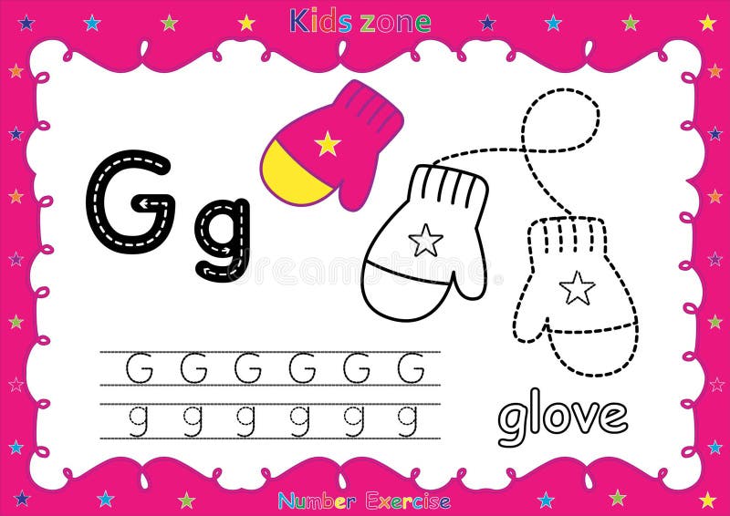 Alphabet workout kids